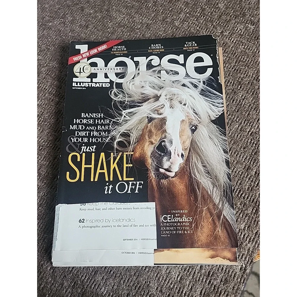 horse illustrated magazine 2016 Year Every Month Address Removed